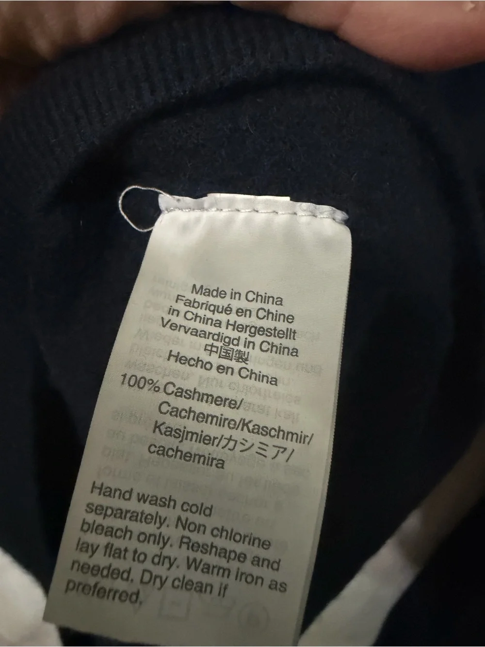J. Crew luxurious cashmere